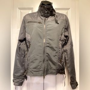 Nikita Jacket Women’s Small Gray Zip Up Versatile Stylish Motorcycle Jacket
